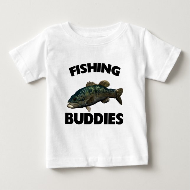 T-SHIRT POUR BÉBÉ BUDDIES DE PÊCHE (Devant)