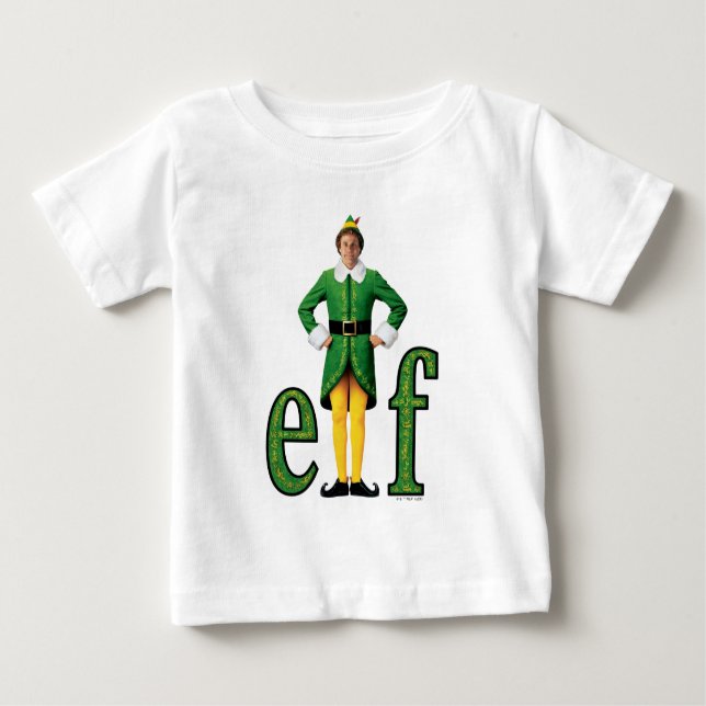 T-shirt Pour Bébé Buddy le logo Elf Movie (Devant)