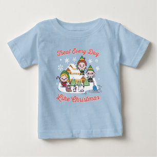 T-shirt Pour Bébé Buddy l'Elf Chibi Graphic