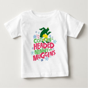 T-shirt Pour Bébé Buddy l'Elfe   Ninny-muggins en coton