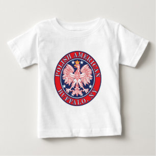T-shirt Pour Bébé Buffalo New York polonais