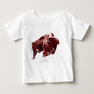 T-shirt Pour Bébé Buffle - Bison