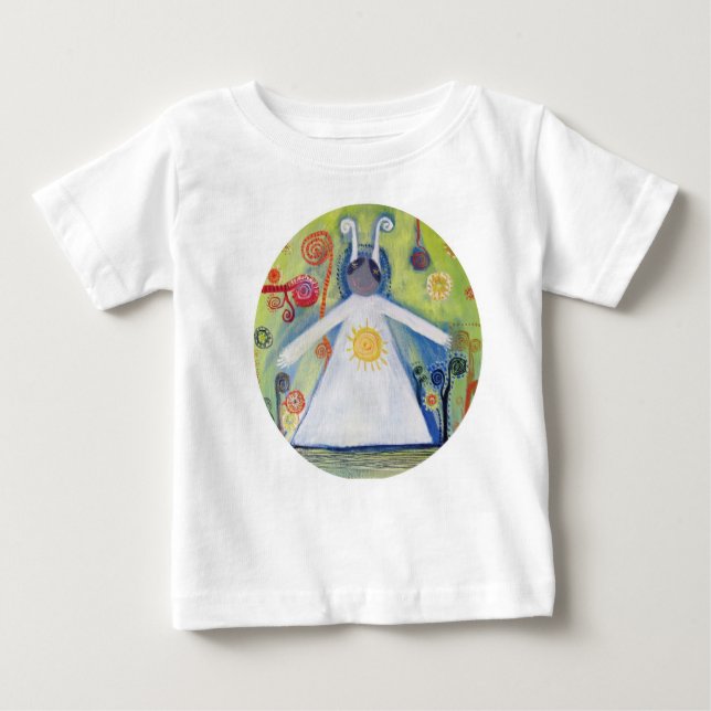 T-shirt Pour Bébé Bug Love Organic Creeper (Devant)