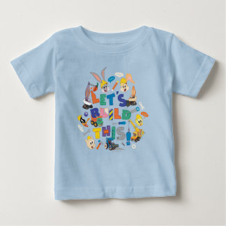 T-shirt Pour Bébé BUGS BUNNY BUILDERS™| Collage "Construisons cela"