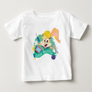 T-shirt Pour Bébé BUGS BUNNY BUILDERS™  Lola Bunny Graphique de cara
