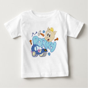 T-shirt Pour Bébé BUGS BUNNY BUILDERS™  Porky Sketch Art