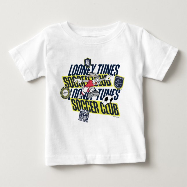 T-shirt Pour Bébé BUGS BUNNY™ LOONEY TUNES™ Soccer Club (Devant)