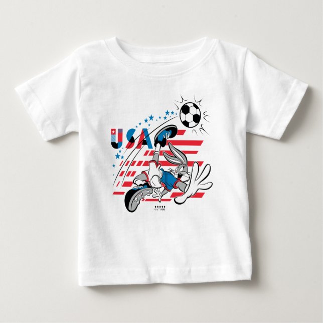 T-shirt Pour Bébé BUGS BUNNY™ Team USA Soccer Graphic (Devant)