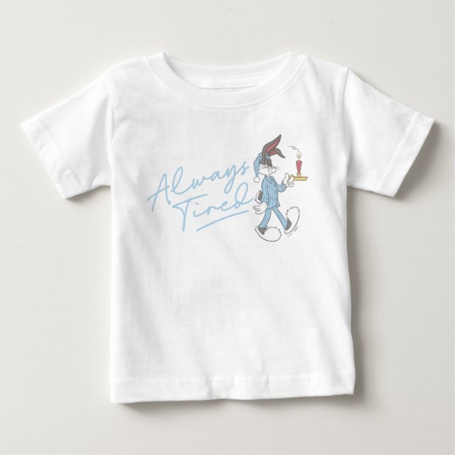 T-shirt Pour Bébé BUGS BUNNY™ Toujours Fatigué (Devant)