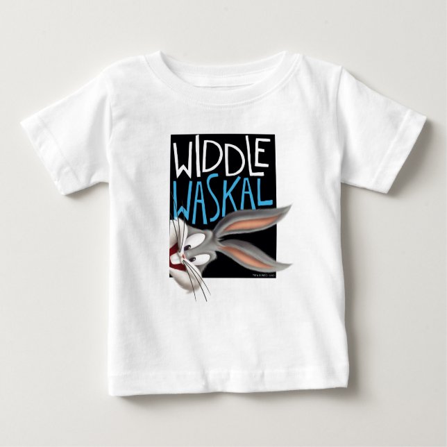 T-shirt Pour Bébé BUGS BUNNY™- Widdle Waskal (Devant)