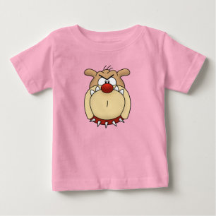 T-shirt Pour Bébé Bulldog Infant Organic Creeper