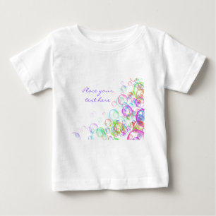 T-shirt Pour Bébé Bulles de savon
