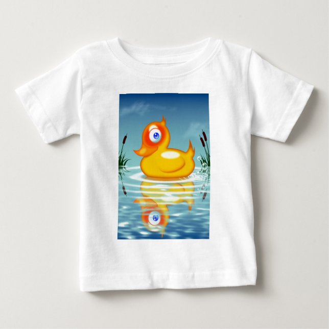 T-shirt Pour Bébé Bulles en caoutchouc de charlatan (Devant)