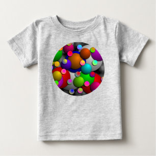 T-shirt Pour Bébé Bulles par Kenneth Yoncich