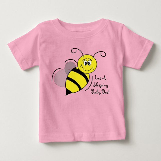 T-shirt Pour Bébé Bumble Bee (Devant)