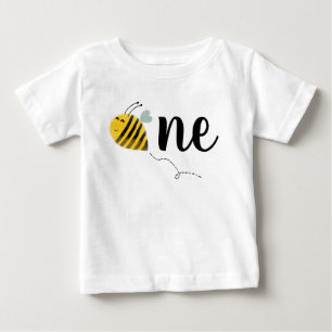 T-shirt Pour Bébé Bumble Bee Anniversaire fête 1er Jour de l'abeille