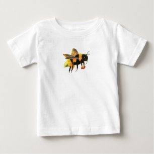 T-shirt Pour Bébé Bumble Bee transportant du pollen