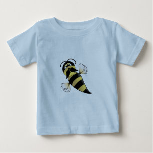 T-shirt Pour Bébé Bumble Bee with Mustache