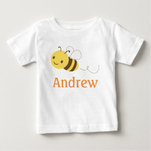 T-shirt Pour Bébé Bumblebee personnalisé Nom personnalisé du bébé