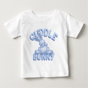 T-shirt Pour Bébé Bunny de câlin - bleu