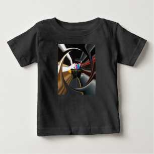 T-shirt Pour Bébé Bureau de rotation Essentials Décor moderne