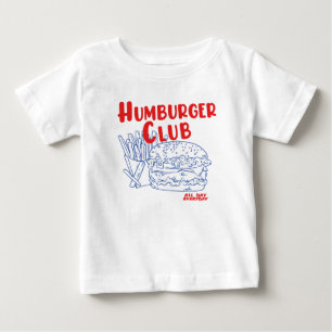 T-shirt Pour Bébé Burger Love