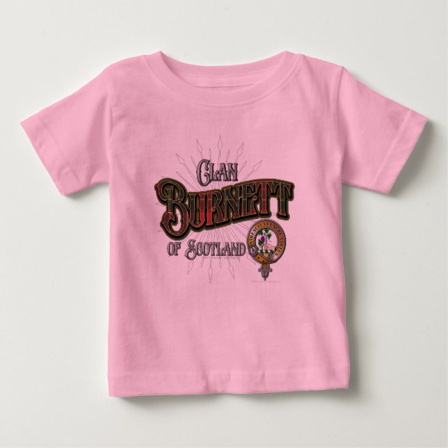 T-shirt Pour Bébé Burnett Clan (Devant)