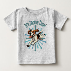 T-shirt Pour Bébé C’est Zoomie Time Medium Beagle Mutt