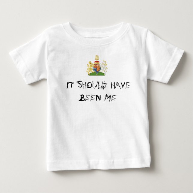 T-shirt Pour Bébé Ça aurait dû être moi (Devant)