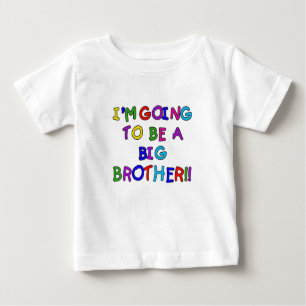 T-shirt Pour Bébé Ça va être un Big Brother