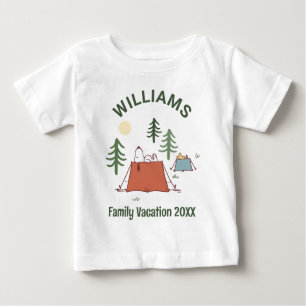 T-shirt Pour Bébé cacahuètes Camping vacances en famille