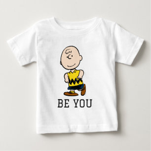 T-shirt Pour Bébé cacahuètes   Charlie Portrait Brown