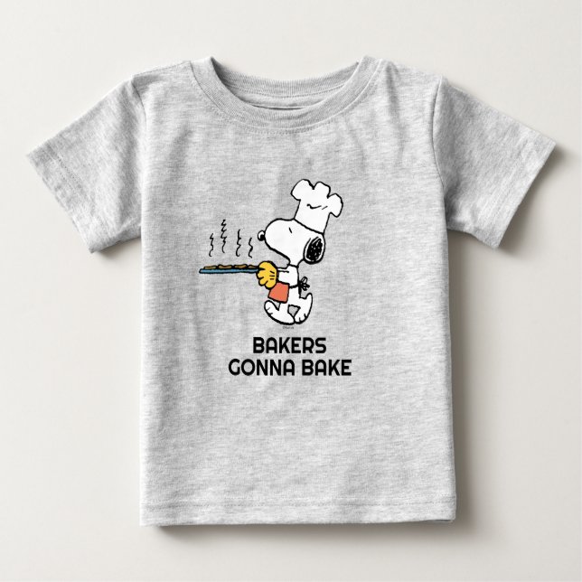 T-shirt Pour Bébé cacahuètes | Cookies à biscuits Snoopy (Devant)
