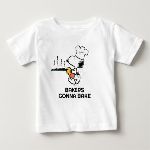 T-shirt Pour Bébé cacahuètes   Cookies à biscuits Snoopy