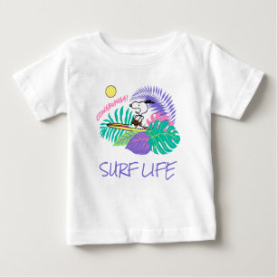 T-shirt Pour Bébé cacahuètes   Cowabunga Snoopy