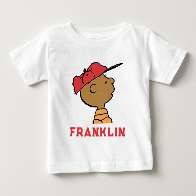 T-shirt Pour Bébé cacahuètes | Franklin Baseball Casquette (Devant)