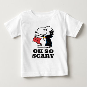 T-shirt Pour Bébé cacahuètes   Halloween Snoopy Vampire