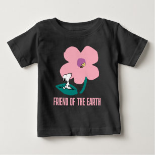 T-shirt Pour Bébé cacahuètes   Illustration Nature Rose Flower