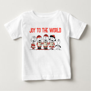 T-shirt Pour Bébé cacahuètes   Joyeuse Chorale de Noël