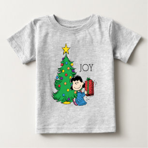 T-shirt Pour Bébé cacahuètes   Lucy Christmas Tree