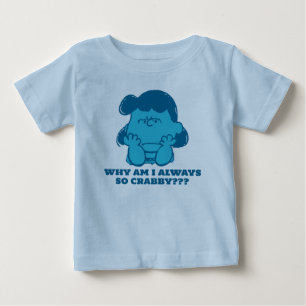 T-shirt Pour Bébé cacahuètes   Lucy Who Says I'm Crabby? ?