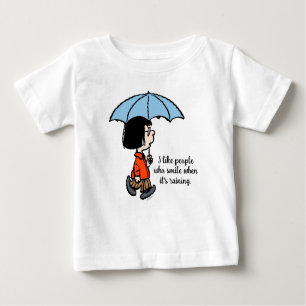 T-shirt Pour Bébé cacahuètes   Marcie sous le parapluie