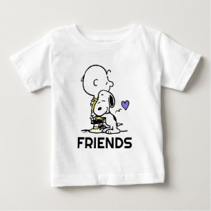 T-shirt Pour Bébé cacahuètes Saint Valentin Charlie Brown & Snoo