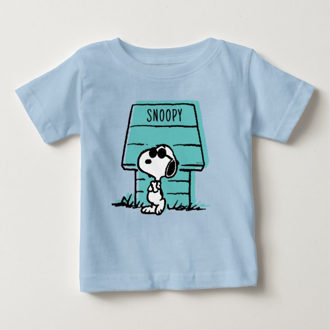 T-shirt Pour Bébé cacahuètes | Snoopy Be Real (Devant)