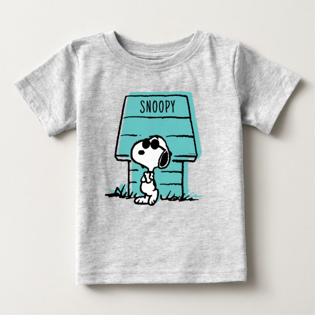 T-shirt Pour Bébé cacahuètes | Snoopy Be Real (Devant)