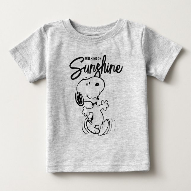 T-shirt Pour Bébé cacahuètes | Snoopy Dance (Devant)