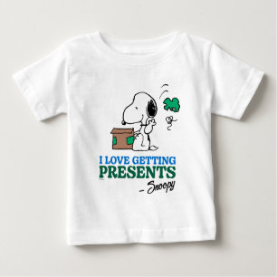 T-shirt Pour Bébé cacahuètes   Snoopy I Love Obtenir des présentatio