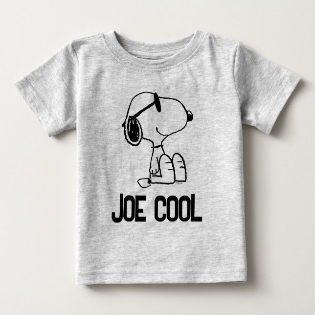 T-shirt Pour Bébé cacahuètes | Snoopy Lunettes de soleil Smile (Devant)