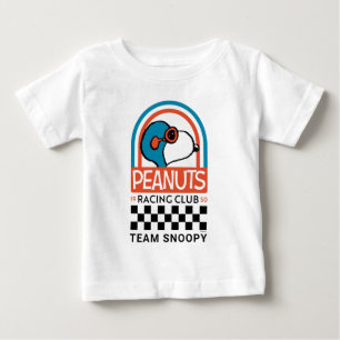 T-shirt Pour Bébé cacahuètes   Snoopy Racing Club