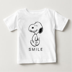 T-shirt Pour Bébé cacahuètes   Snoopy Super Smile